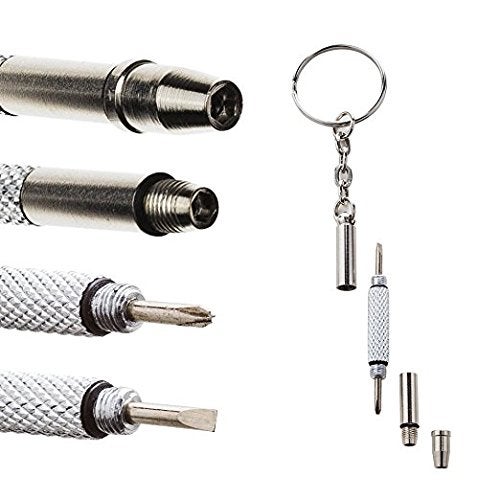 DEI Design 5-in-1 MINIATURE PRECISION REPAIR SCREWDRIVER for Optical/Glasses/Eyeglass Frames/Sunglasses/Jewellery/Watches  - Image 2