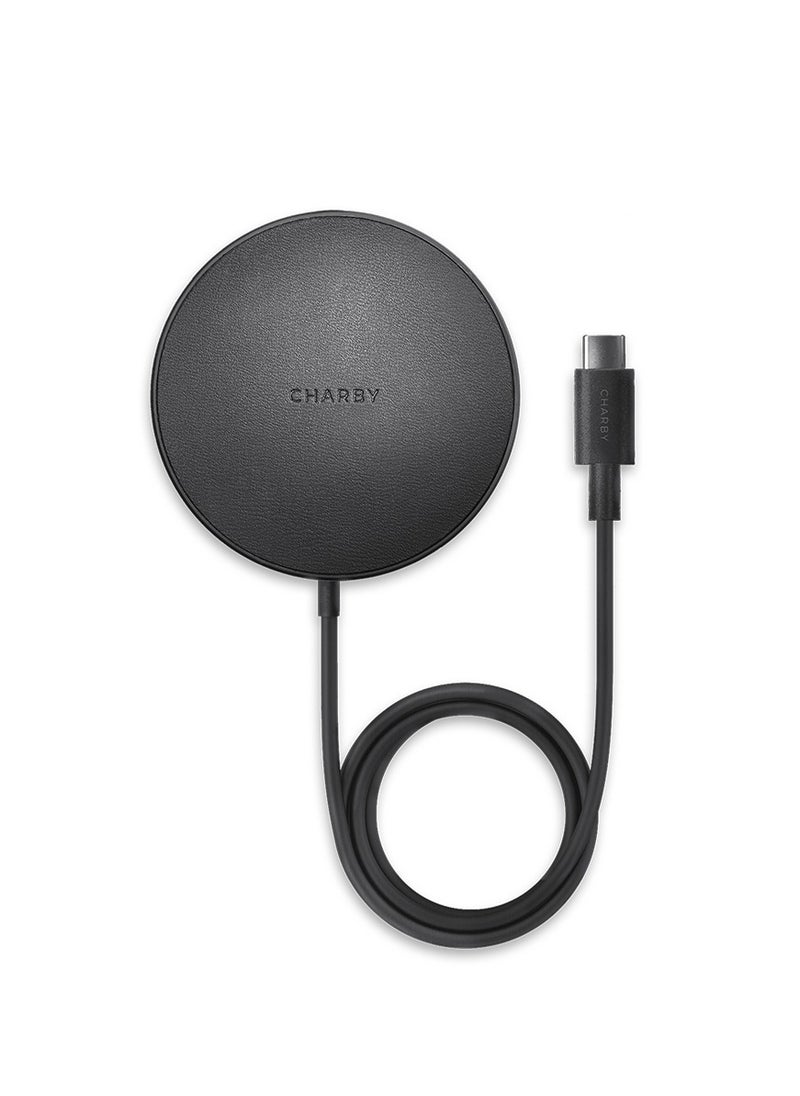 Charby - Charby Orbit Wireless Charger 2 Magnetic Stackable 15W Fast MagSafe Wireless Charger - Image 1
