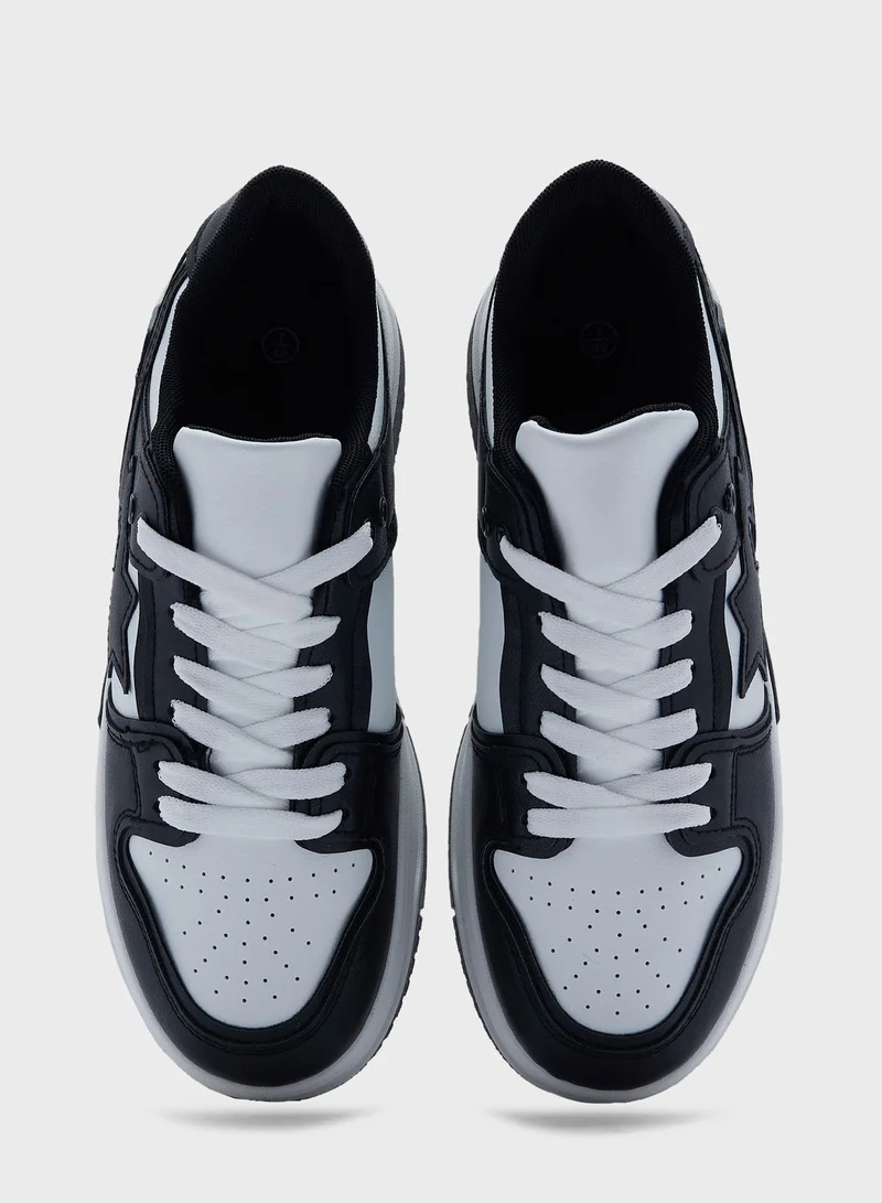 Truffle Women'S Star Chunky Court Sneaker