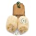 Waritex Organic Egyptian Loofah Sponges Premium Exfoliating Scrubber Bath Set 2 Pack Natural Loofah Fiber for Gentle Skin Exfoliation Deep Clean Full Body Spa Experience - Image 2