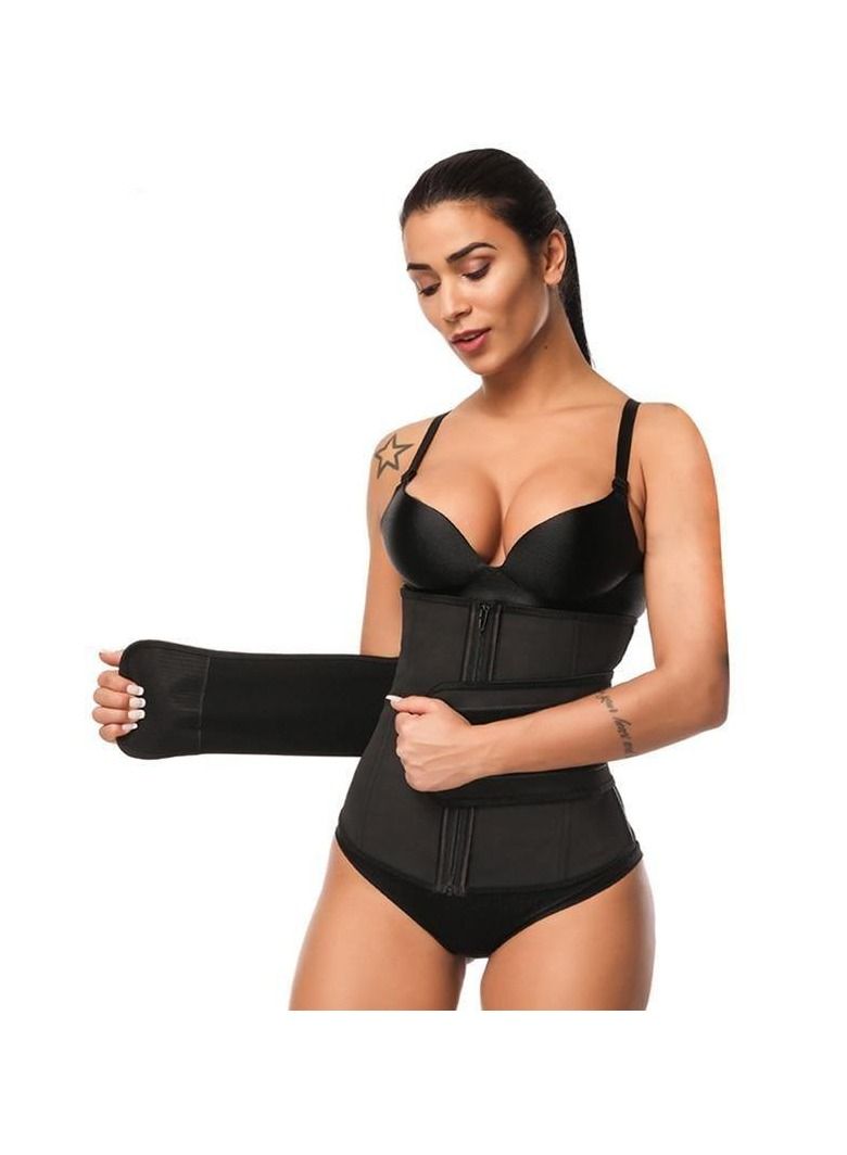 Dee trimmer Venessa Single Strap Waist Trimmer Belt | Slimming Sweat Wrap for Stomach & Back | Lumbar Support Tummy Wrap & Belly Body Shaper - Image 2