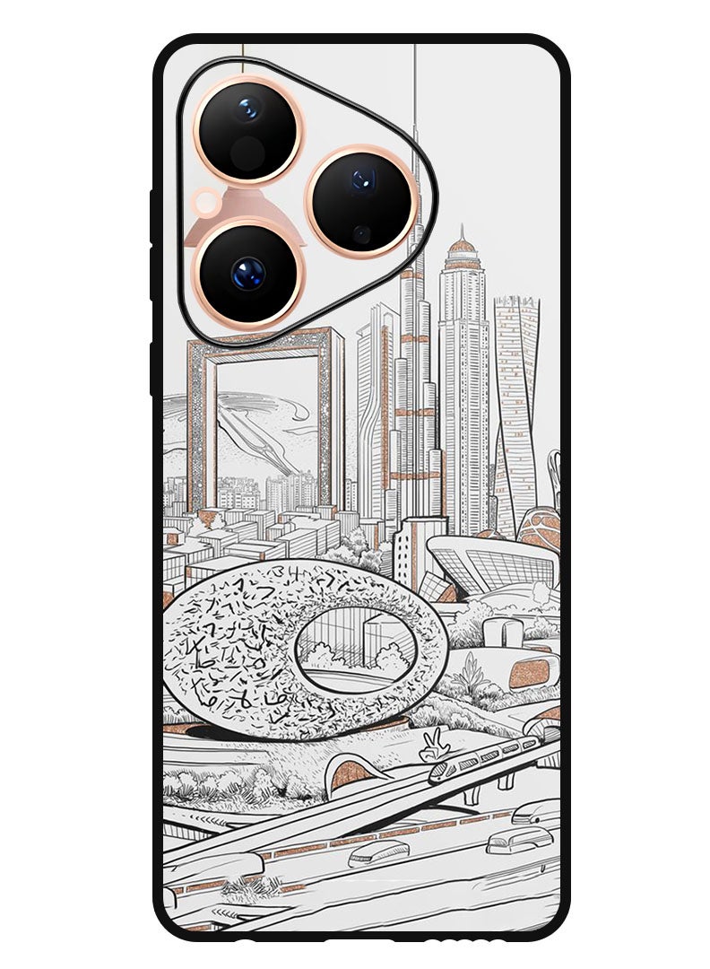 Theodor Case Compatible with Huawei Pura 80 6.6 Inch Protection Shockproof Bumper Cover I'm original - Image 1