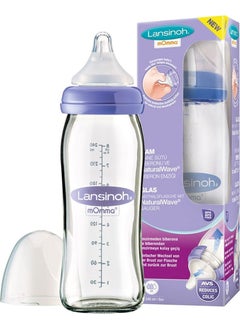 Lansinoh Glass Bottle 240 ml  - Image 1