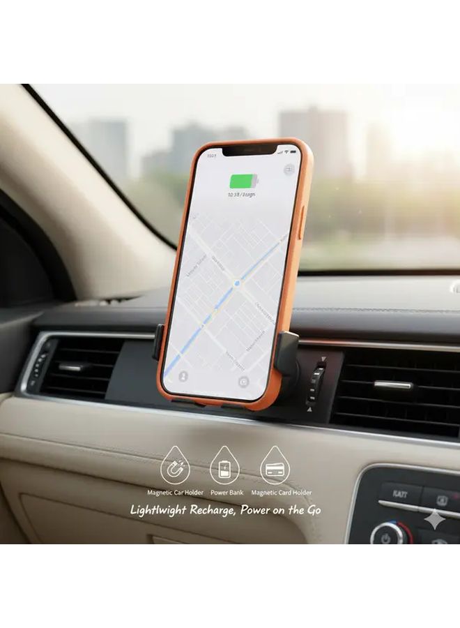 Orange C58 Deluxe Slim Bezel Case Ag Matte Finish Compatible With Iphone 17 Ultra Slim Profile Military Grade Shock Resistance Quick Display Access - Image 5