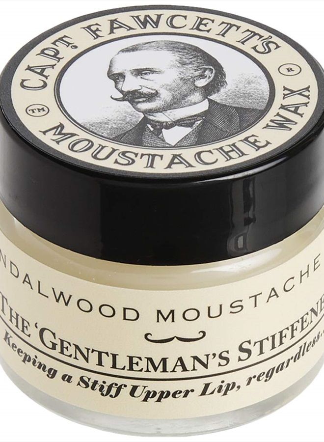 Captain Fawcett's Moustache Wax - Sandalwood (0.5 fl oz /15ml) - Image 4