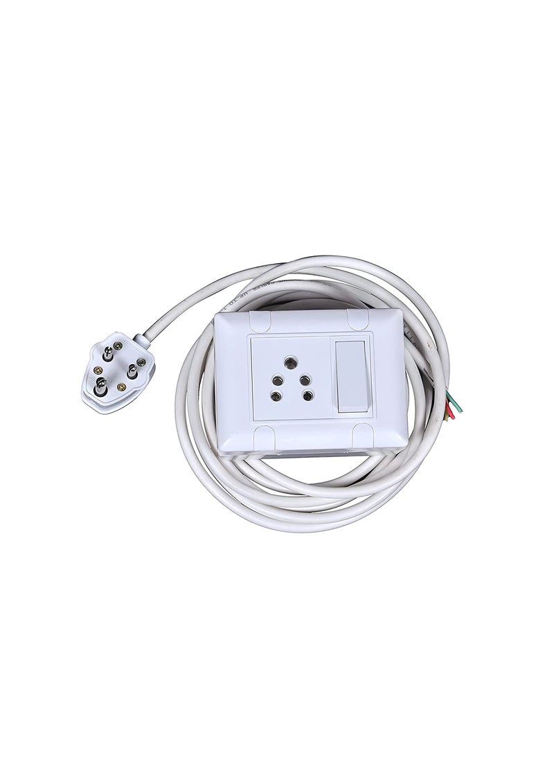 SGMSC SGMSC Extension Board with 1 Plug 1 Switch You Can Use Anything 32 AMP Heavy Duty Board 5 Meter  - Image 1