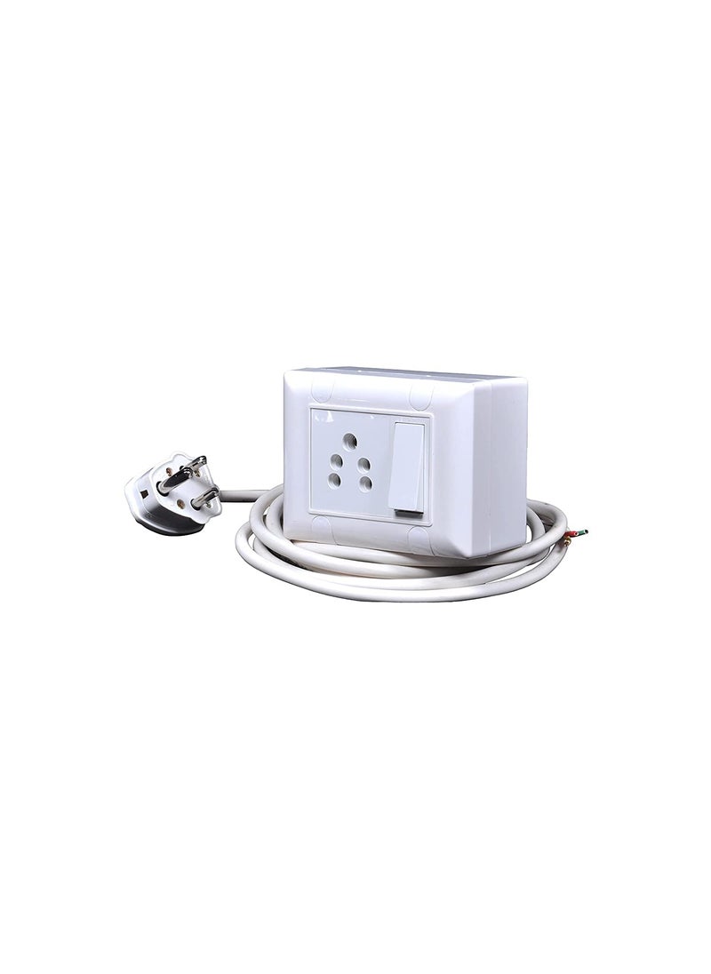 SGMSC SGMSC Extension Board with 1 Plug 1 Switch You Can Use Anything 32 AMP Heavy Duty Board 5 Meter  - Image 3