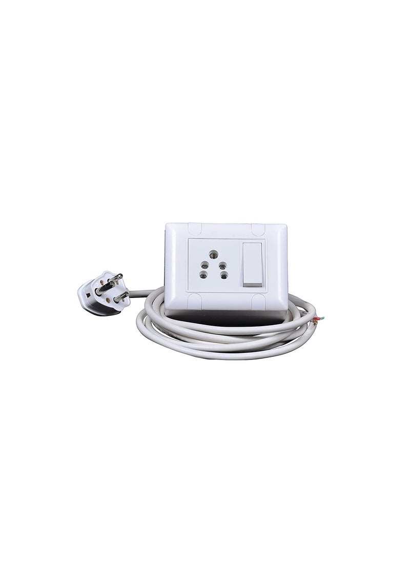 SGMSC SGMSC Extension Board with 1 Plug 1 Switch You Can Use Anything 32 AMP Heavy Duty Board 5 Meter  - Image 4