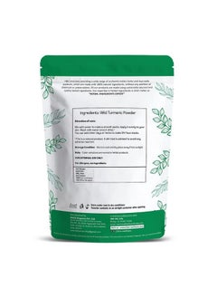 H&C HERBAL INGREDIENTS EXPERT مسحوق الكركم البري الطبيعي/جانجلي هالدي/كاستوري مانجال 227 جرام / 0.5 رطل / 08 أونصة؛ للعناية بالبشرة  - Image 3
