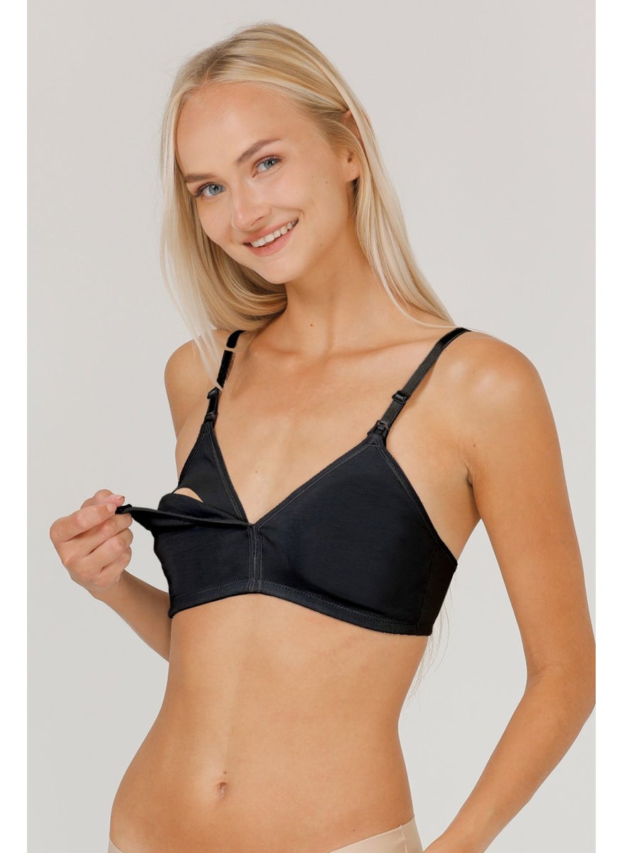 Par Lingerie Pl Nursing Bra Black  - Image 1