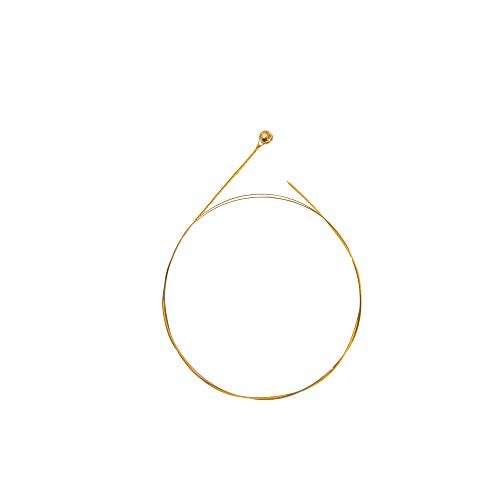 Mivi MI&VI Premium Violin E String, Golden E/Gold E String - Single E, Medium, Ball End, Super Flexible and Sensitive (Violin E 1/2) - Image 3