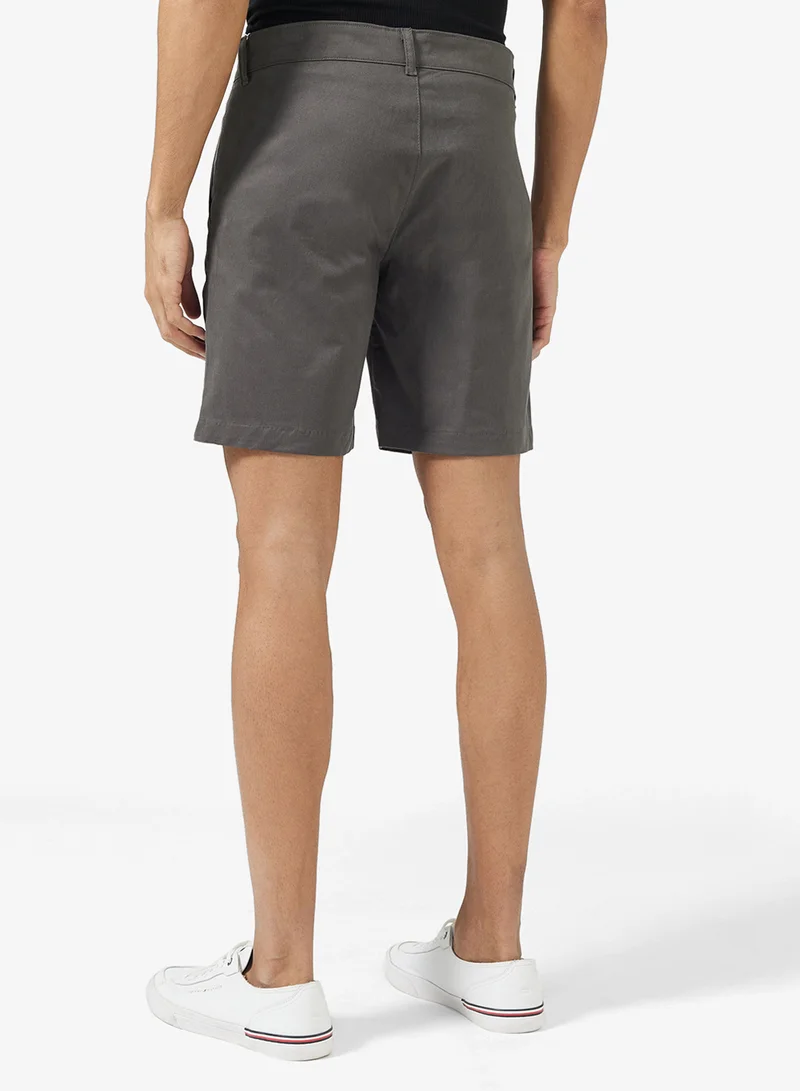 Robert Wood Rolled Up Hem Shorts