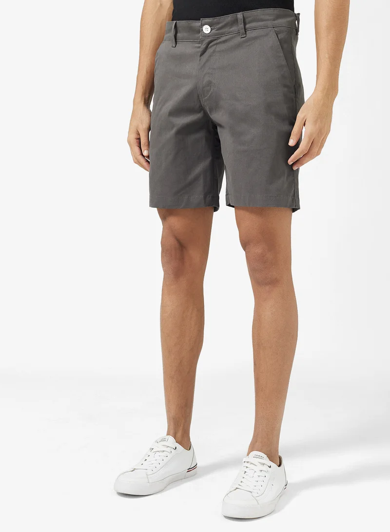 Robert Wood Rolled Up Hem Shorts