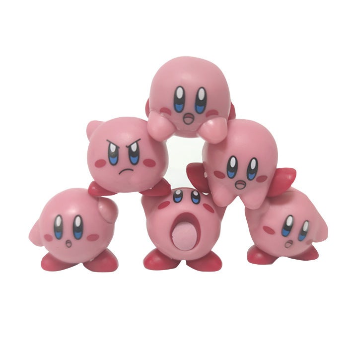 Star Kabi doll Nintendo peripheral Kabi hand-made blind box game Cartoon gift Healing Series car decoration(Star Card bi Jenga box) - Image 4