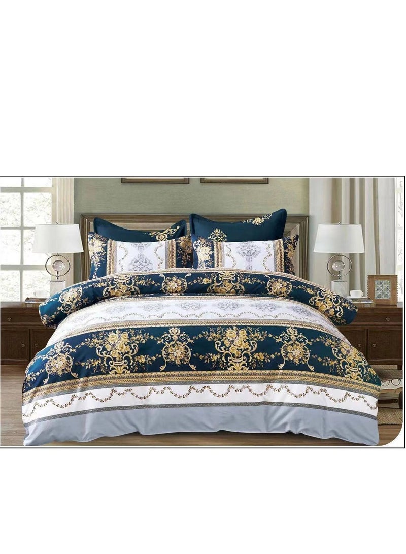 Pure cotton Comforter 6pcs set, Duvet Insert, Soft and warm   for All Season 