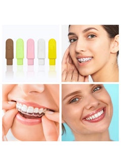 Rimobul 10 Pcs Aligners Chewies For Aligner Chompers Chewies For Invisalign Aligner 5 Flavors Orthodontic Aligner Trays Seater Dental Chewies 5 Colors (White Brown Pink Green Yellow)  - Image 5