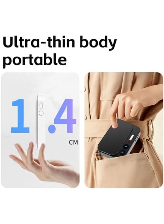 كاميرا رقمية 4K بدقة 64 ميجابكسل مع غطاء منزلق، شاشة 2.8 بوصة، بطارية 3600 مللي أمبير، أسود - Image 3