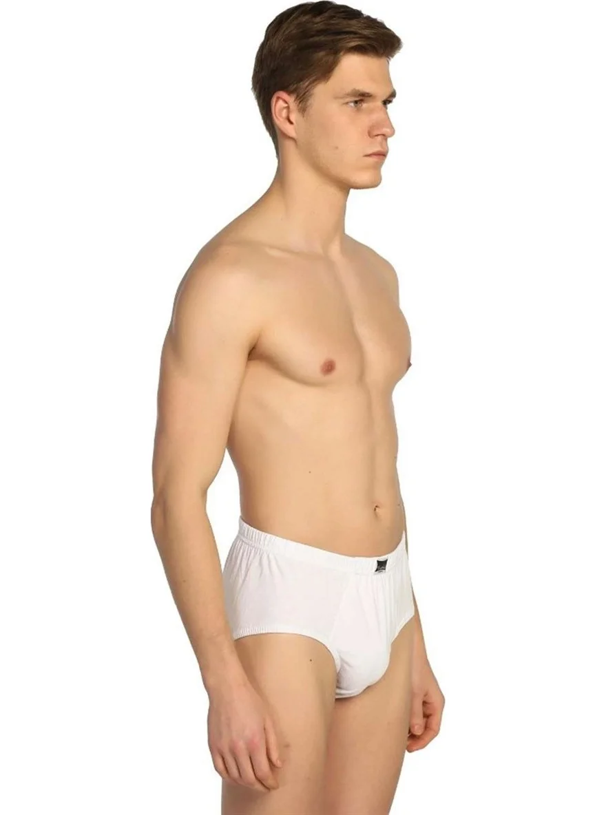 توتكو 6 Pcs Combed Cotton Men's Slip White
