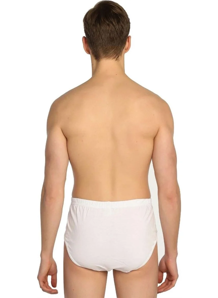توتكو 6 Pcs Combed Cotton Men's Slip White