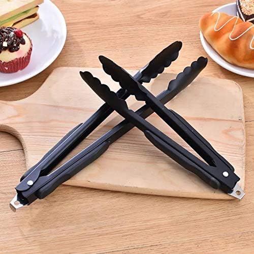 Yopple BBQ Cooking Tongs, Stainless Steel Food Tong, Heat-Resistant Grip, Multi-Purpose for Grill, Salad, Buffet, Kitchen & Outdoor Barbecue, Easy to Use - Image 3