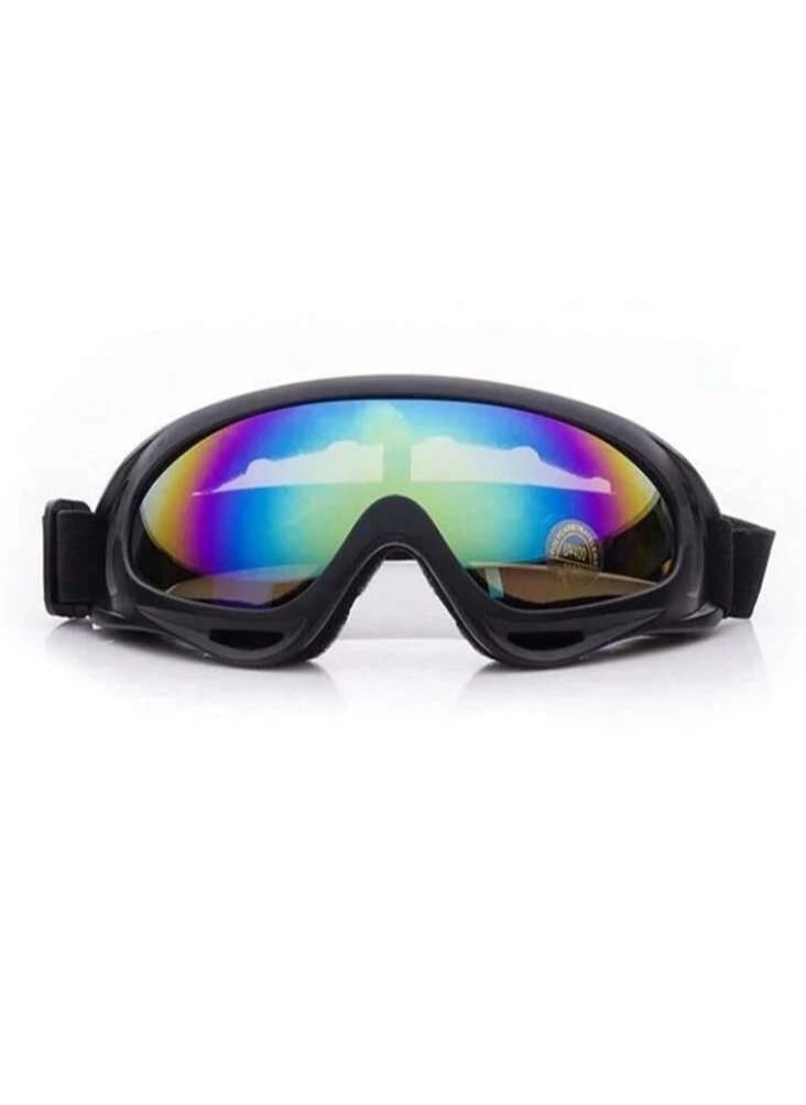 Generic Full Rim Motorcycle Goggles Safety Glasses  - Image 1