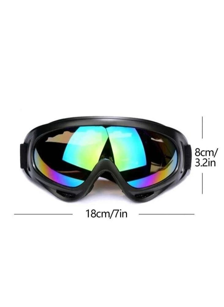 Generic Full Rim Motorcycle Goggles Safety Glasses  - Image 2