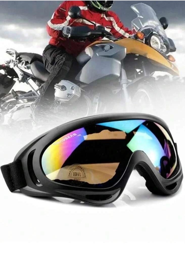 Generic Full Rim Motorcycle Goggles Safety Glasses  - Image 3