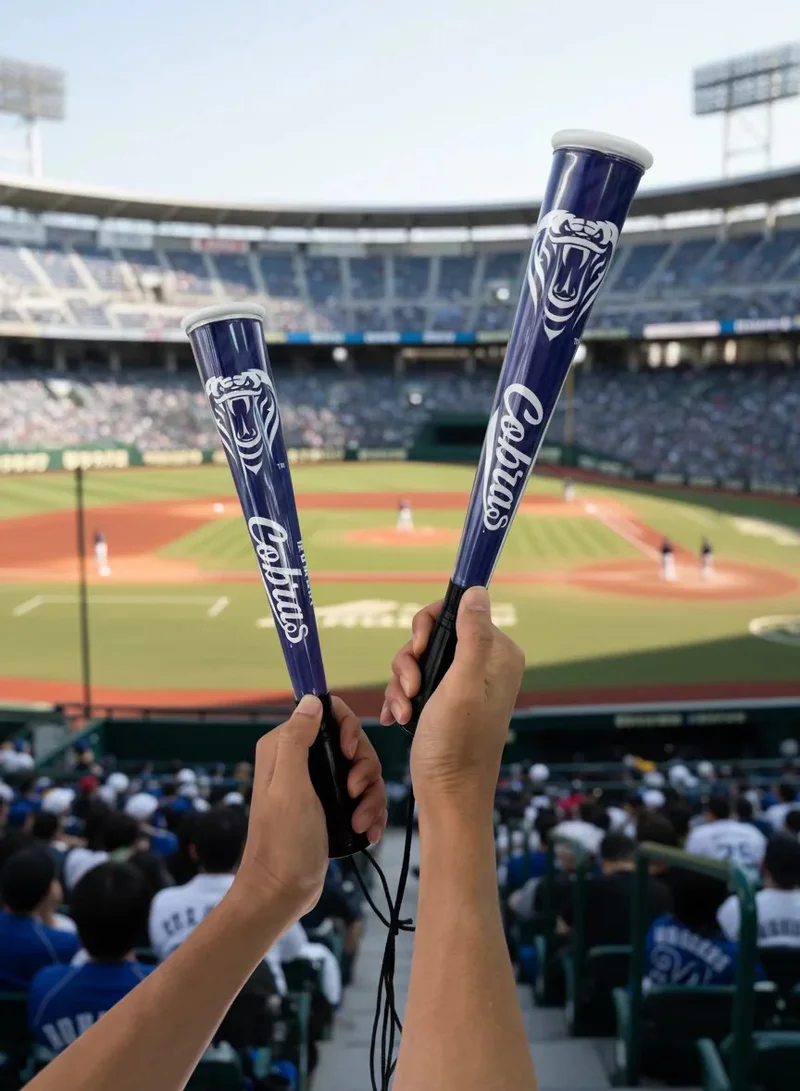 البيسبول يونايتد Mumbai Cobras Official Cheer Clapper Sticks