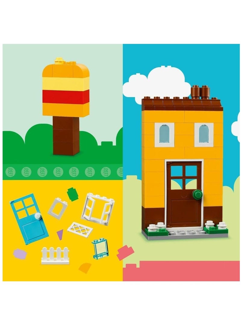 Lego Classic Creative Houses 11035 Building Blocks Toy Set (850 Pieces) - Image 4