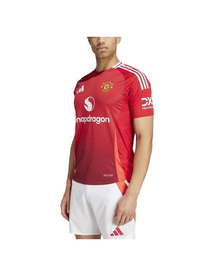 Adidas Adidas Mufc H Jsy Au Red Football Jerseys For Men Xs  - Image 5