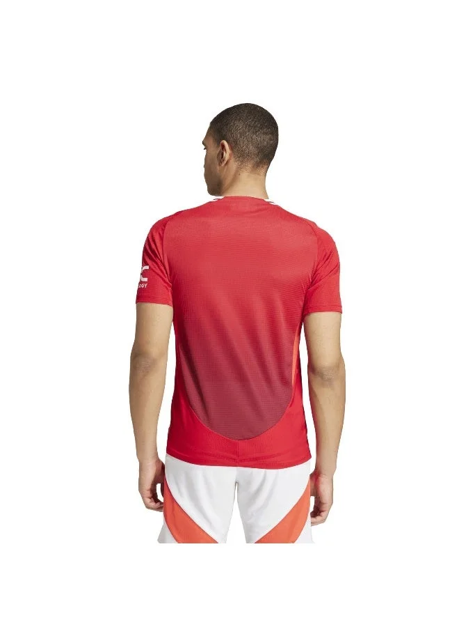 Adidas  Mufc H Jsy Au Red Football Jerseys For Men Xs for Men | Best Price UAE