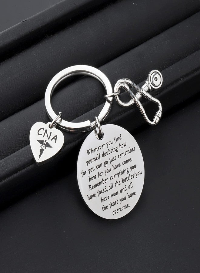 MAOFAED CNA Certified Nursing Assistant Gifts CNA Keychain Graduation Gifts for CNA Nurse whenever CNA - Image 5