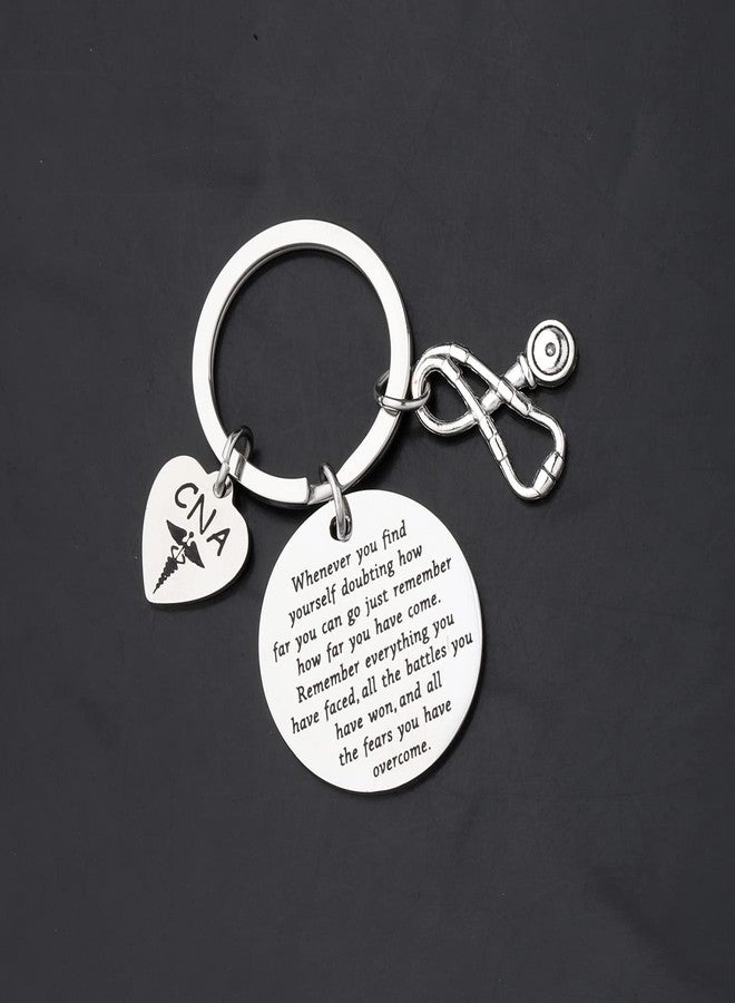 MAOFAED CNA Certified Nursing Assistant Gifts CNA Keychain Graduation Gifts for CNA Nurse whenever CNA - Image 4