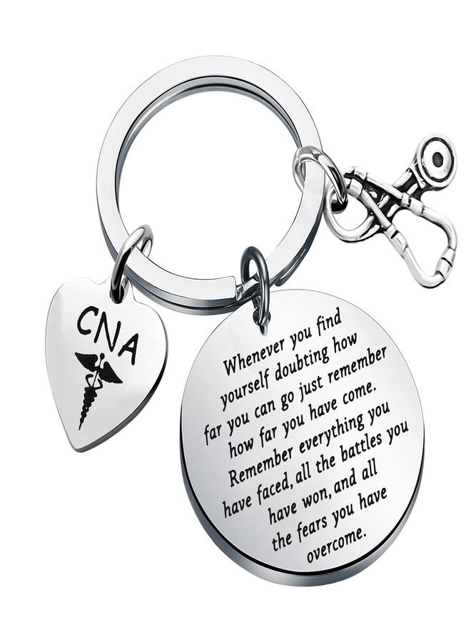 MAOFAED CNA Certified Nursing Assistant Gifts CNA Keychain Graduation Gifts for CNA Nurse whenever CNA - Image 1