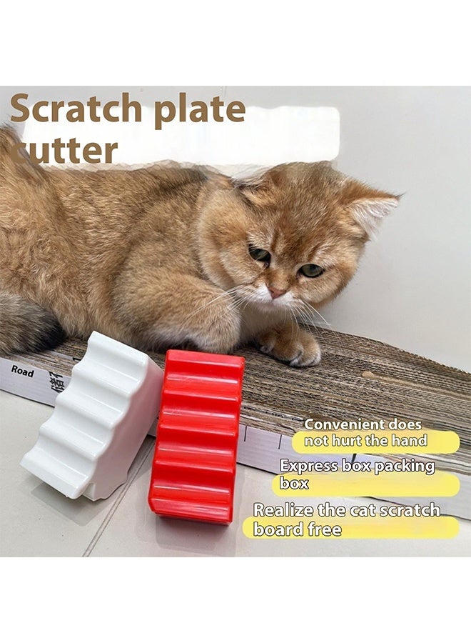 Cat Scratcher Cardboard Cutting Machine, Cardboard Cutting Machine for Cats Professional and Sturdy 3D Printed Cat Scratching Post, Portable Cutting Tool - Image 2