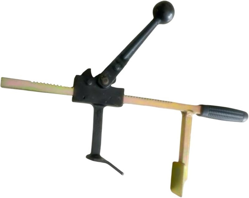 دليل تغيير إطارات الدراجة النارية حامل قابل للتعديل يدوياً أداة إزالة العجلة 2 54 إلى 20 32 سم حافة سوداء - Image 1