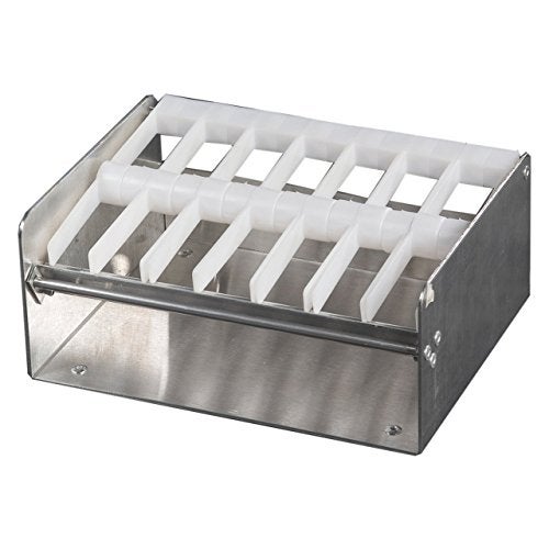 DayMark Safety Systems DayMark 7-Slot Metal Label Dispenser Rack for 7 Rolls of 1" Wide Labels - Image 1