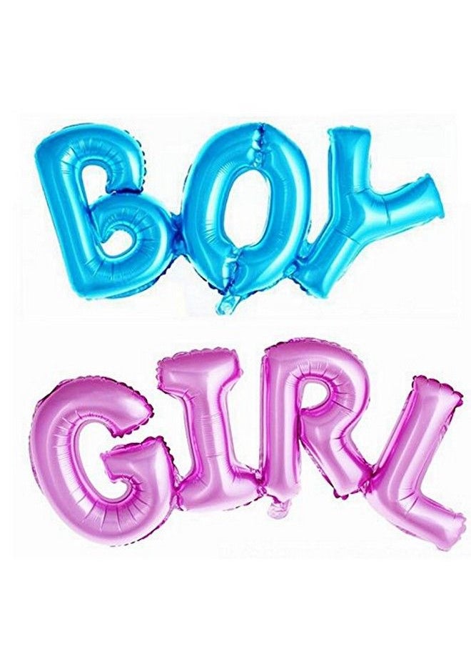 Simple polymer - Boy And Girl Alphabet Letters Balloons Foil Balloons Mylar Balloons For Party Decoration - Image 1