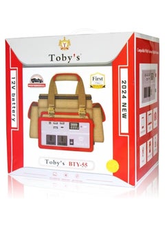 Toby's 55A Battery 55000mAh Power Rechargeable Battery With 220V Power Inverter  - Image 1