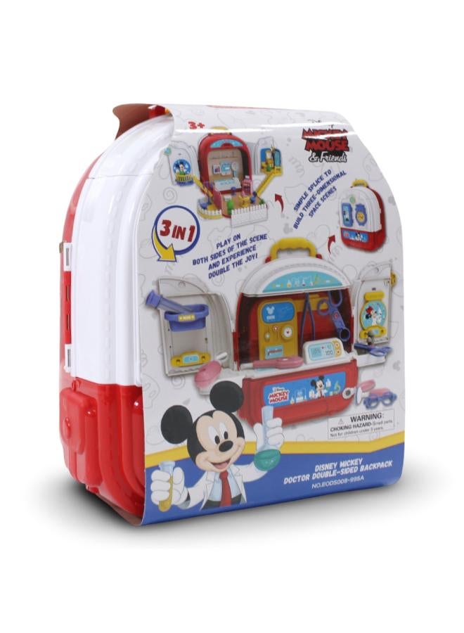 Mickey Mouse 3-in-1 Doctor Set – Medical Playset and Carry Case - Image 1