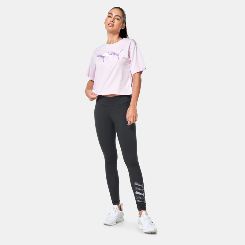 PUMA Women's Essential+ Logo Lab T-Shirt