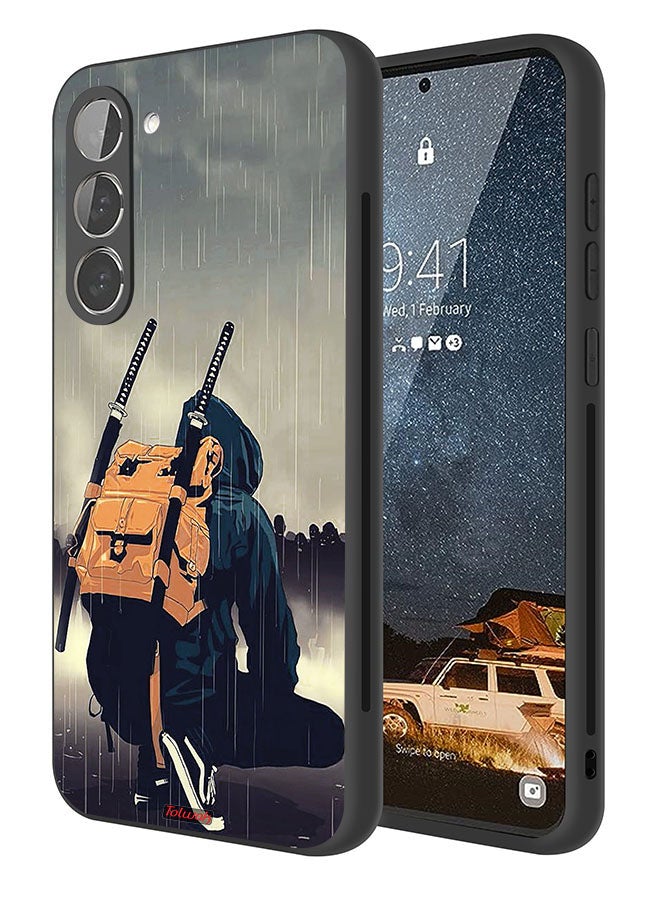 Tolwak Samsung Galaxy S23 5G Protective Case Cover Sword Samurai Digital Art - Image 1
