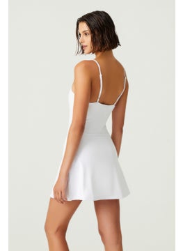 Los Ojos x Melodi White Tennis Dress Sports Dress Tennis Dress  - Image 3