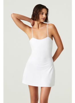 Los Ojos x Melodi White Tennis Dress Sports Dress Tennis Dress  - Image 4