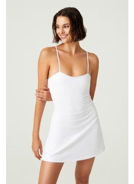 Los Ojos x Melodi White Tennis Dress Sports Dress Tennis Dress  - Image 1
