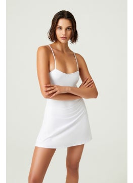 Los Ojos x Melodi White Tennis Dress Sports Dress Tennis Dress  - Image 2