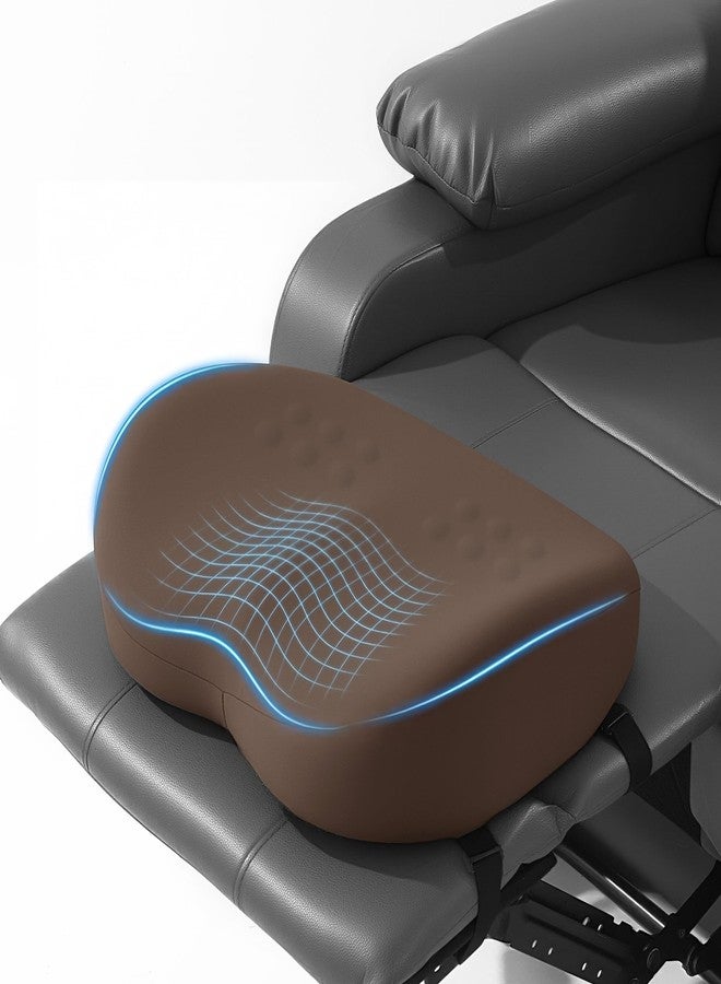 ROYALAY Recliner Foot Rest Cushion with Adjustable Strap, Memory Foam Recliner Leg Rest Pillow, Breathable Foot Pillow with Removable Cover, Recliners Accessories - Image 1