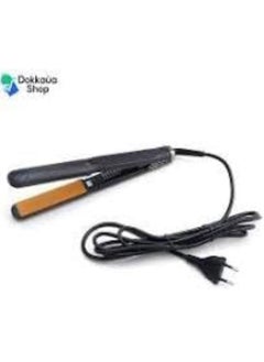 Generic Professional Hair Straightener with Digital Display Ceramic Temperature Up to 399°C, Tornado Gold - Black  - Image 2