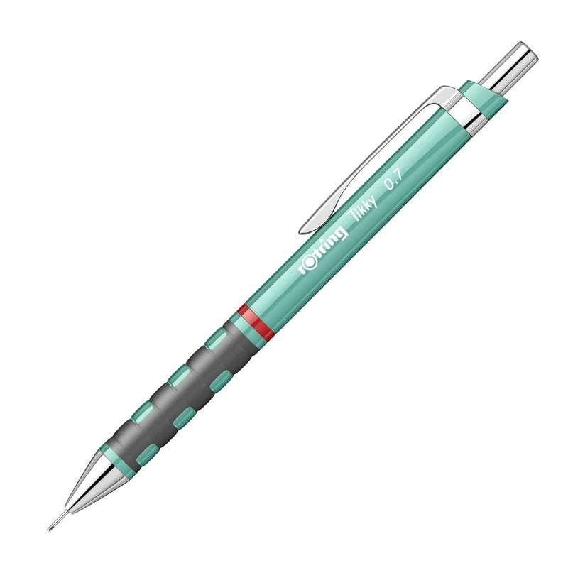 Rotring Rotring 07mm Mechanical Clutch Lead Pencil Tikky for Smooth Writing Drafting Drawing Sea Blue Barrel Stationery  - Image 1