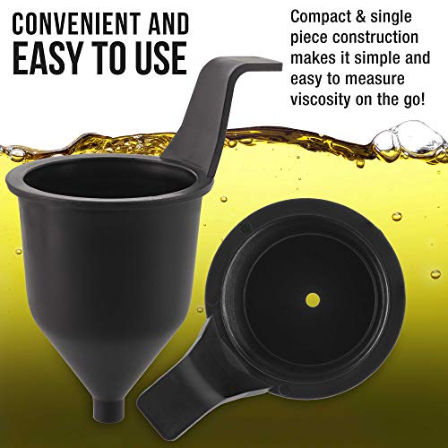 Master Airbrush TCP Global Brand SG244 Liquid Thickness & Viscosity Measuring Cup Ford # 4 Four, Viscosimeter to Measure Paint - Image 4